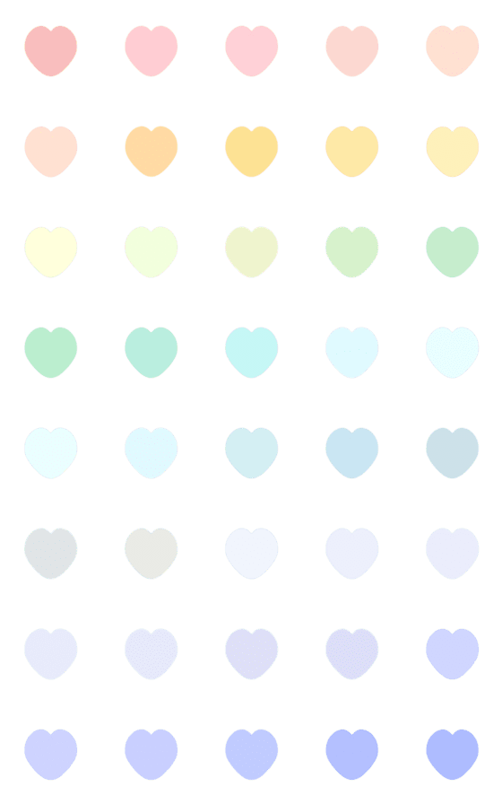 [LINE絵文字]mini heartの画像一覧