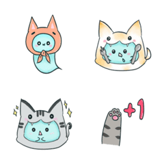 [LINE絵文字] meowball Emojiの画像