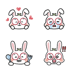 [LINE絵文字] Renny Mini Rabbitの画像