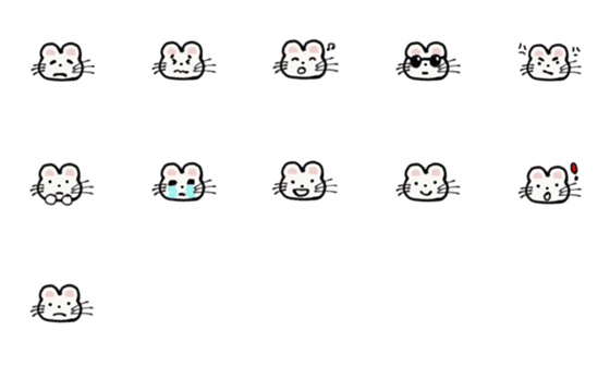 [LINE絵文字]small kittyの画像一覧