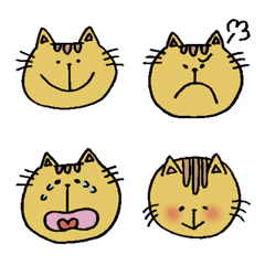 [LINE絵文字] 猫のチャー坊の画像