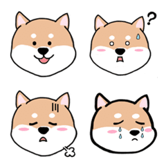 [LINE絵文字] shiba inu (A chai)の画像