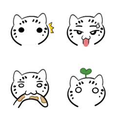 [LINE絵文字] snow leopard (Panthera uncia)の画像