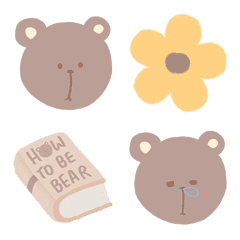 [LINE絵文字] how to be bear emojiの画像