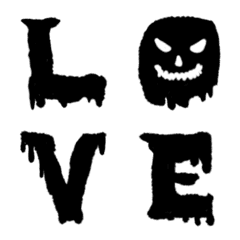 [LINE絵文字] Halloween Fontの画像