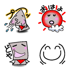 [LINE絵文字] Maru Sankaku Sikaku Emojiの画像