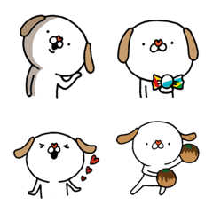 [LINE絵文字] 笑う犬の日常★絵文字の画像