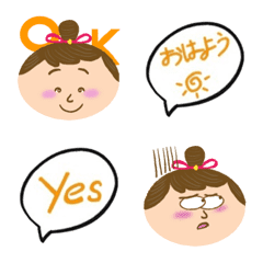 [LINE絵文字] Maru Chan Dailyの画像