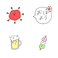 [LINE絵文字] もろもろむりたろうの日常絵文字の画像