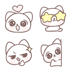 [LINE絵文字] Marshmallow Puppies kittyの画像