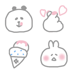 [LINE絵文字] 全米が泣いた♥️パステルかわいい♥️の画像