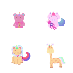 [LINE絵文字] Unicormals by Bestb3zstの画像