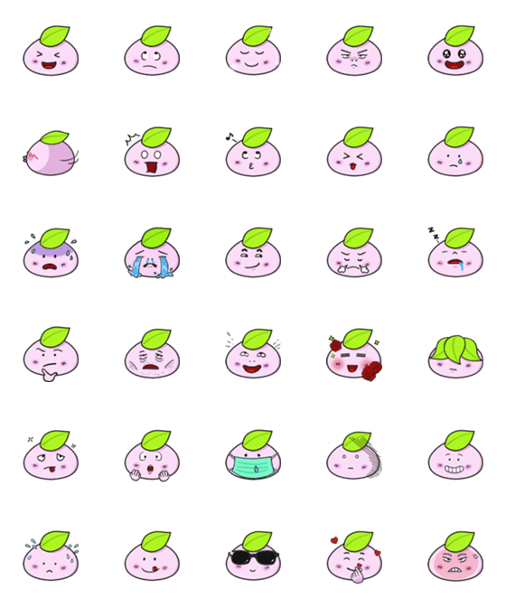 [LINE絵文字]Mochi chanの画像一覧