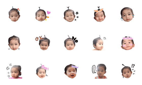 [LINE絵文字]benjawan Emojiの画像一覧