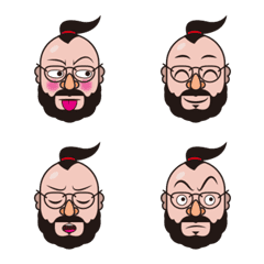 [LINE絵文字] Bearded brotherの画像