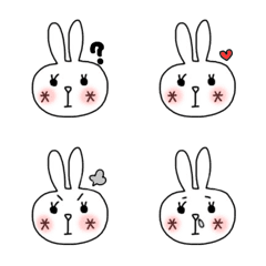 [LINE絵文字] Non-talking rabbitの画像