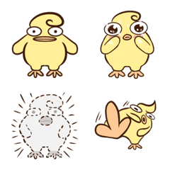 [LINE絵文字] chick  chickの画像