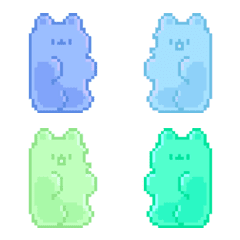 [LINE絵文字] Useless Gummy Bearの画像