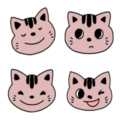 [LINE絵文字] のんびり猫のルー。（01)の画像