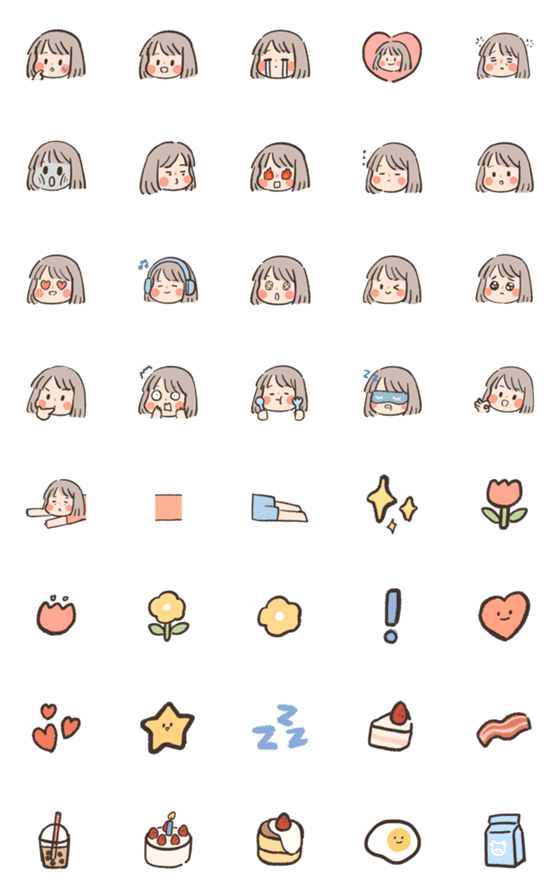 [LINE絵文字]Tangkwa Emoji1の画像一覧