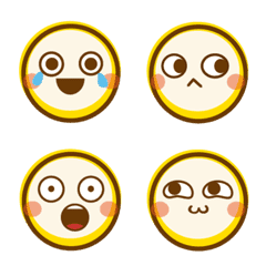 [LINE絵文字] emoji-face3の画像