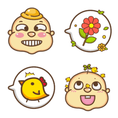 [LINE絵文字] Fat baby-Emoji_2の画像