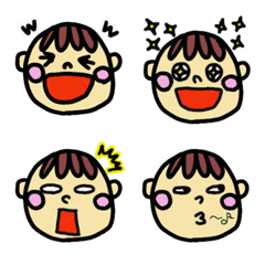 [LINE絵文字] まさお君（表情）の画像