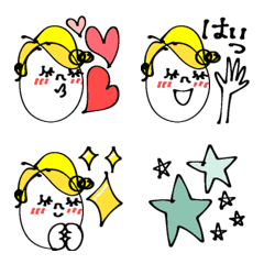 [LINE絵文字] 大人ラフ♡ラブな絵文字の画像