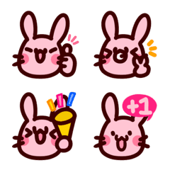 [LINE絵文字] Small Rabbit Dango-very cute flavorの画像