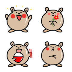 [LINE絵文字] GOGO Guinea Pigの画像