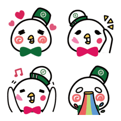 [LINE絵文字] Nogi＆Migi Emojiの画像