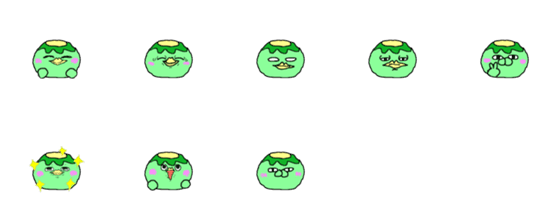 [LINE絵文字]Kappa faceの画像一覧