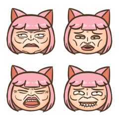 [LINE絵文字] Facial Expressions of Milaの画像