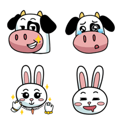 [LINE絵文字] Gogi and Karrot Emojisの画像