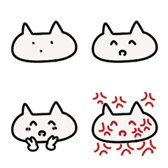 [LINE絵文字] 愉快なねこ絵文字の画像