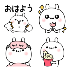 [LINE絵文字] ぷるるうさぎ毎日選びやすいの画像