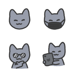 [LINE絵文字] Kitten Emoji 3の画像