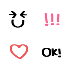 [LINE絵文字] ミニ☆マーカー絵文字の画像