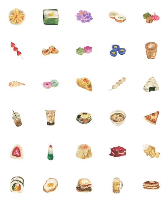 [LINE絵文字]Itadakimasu : thai desserts and foodsの画像一覧