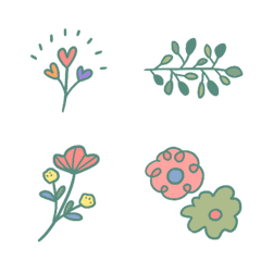 [LINE絵文字] Lovely Botanical Gardenの画像