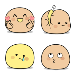 [LINE絵文字] Popotato Emojiの画像