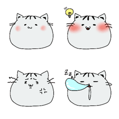 [LINE絵文字] カワイイ♡わがもねこ 絵文字の画像