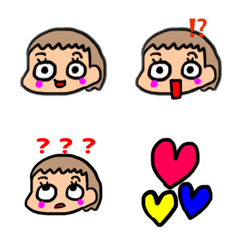 [LINE絵文字] heppoko emojiの画像