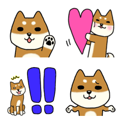 Line絵文字 日本犬 毎日使える柴犬絵文字 40種類 1円