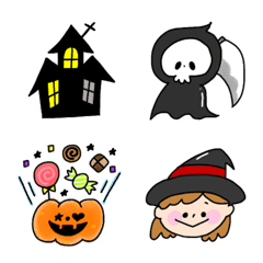 [LINE絵文字] ハロウィンを楽しもう♬の画像