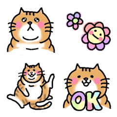 [LINE絵文字] ちゃびー猫の画像