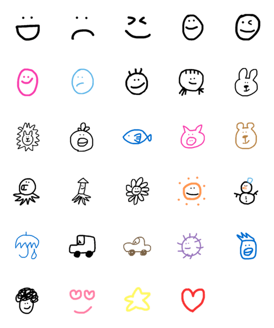 [LINE絵文字]saemojiの画像一覧