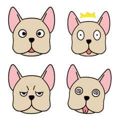 [LINE絵文字] Moo Moo French Bulldogの画像