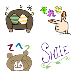 [LINE絵文字] チョットおしゃれな絵文字の画像