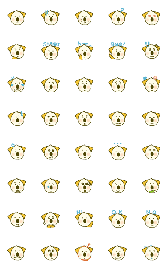 [LINE絵文字]Koala Cocoの画像一覧